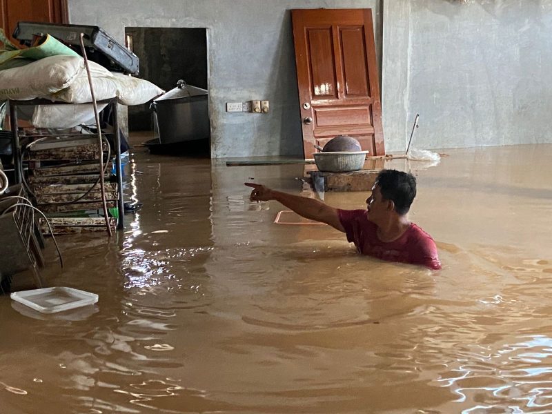 Banjir Tembesi Tower Batam