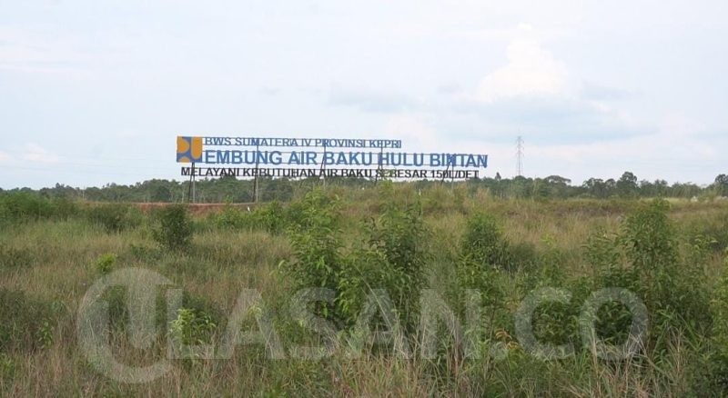 Waduk Embung Air Baku Hulu Bintan