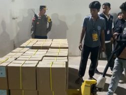 Polisi Perketat Kemanan Gudang Logistik KPU Batam