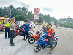 Satlantas Polres Karimun Tindak 747 Pelanggar Lalu Lintas