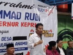 Rudi Komitmen Tingkatkan Kesehatan, Transportasi, dan Nasib Nelayan di Tarempa