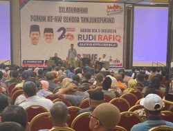 Silaturahmi dengan Ratusan Tokoh Masyarakat Tanjungpinang, Rudi-Rafiq Akan Sulap Ibu Kota Provinsi Lebih Baik