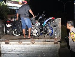 Operasi Cipta Kondisi, Polisi Amankan 81 Motor Knalpot Brong di Batam