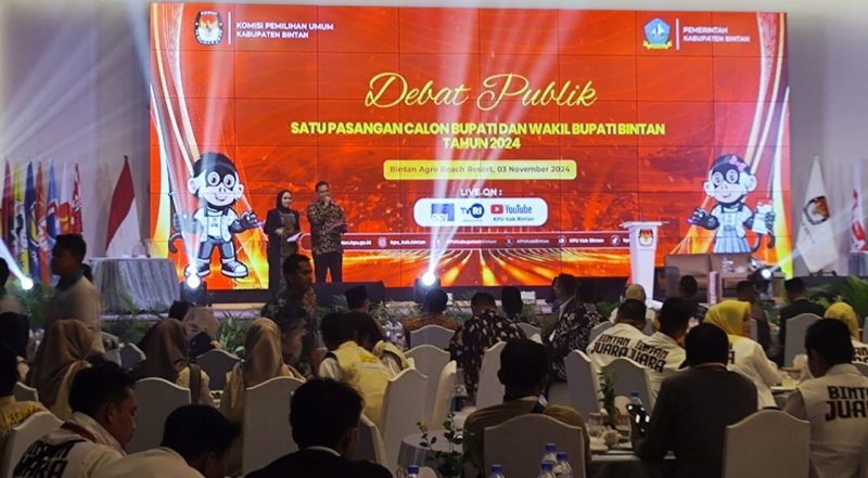 Debat publik Pilkada Bintan