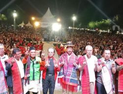 Konser Rura Nauli Sukses di Kota Batam, Rudi-Rafiq Ajak Warga Pilih Nomor 2