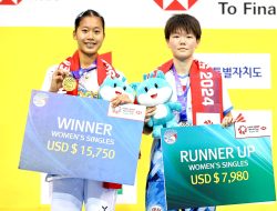 Korea Masters 2024: Indonesia Rebut Satu Gelar Juara Lewat Putri KW