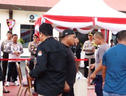 Polres Bintan Gelar Simulasi Pengamanan TPS Pilkada 2024