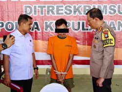 Polisi Tangkap Pelaku Penyebar Hoaks Tentang Kapolda Kepri