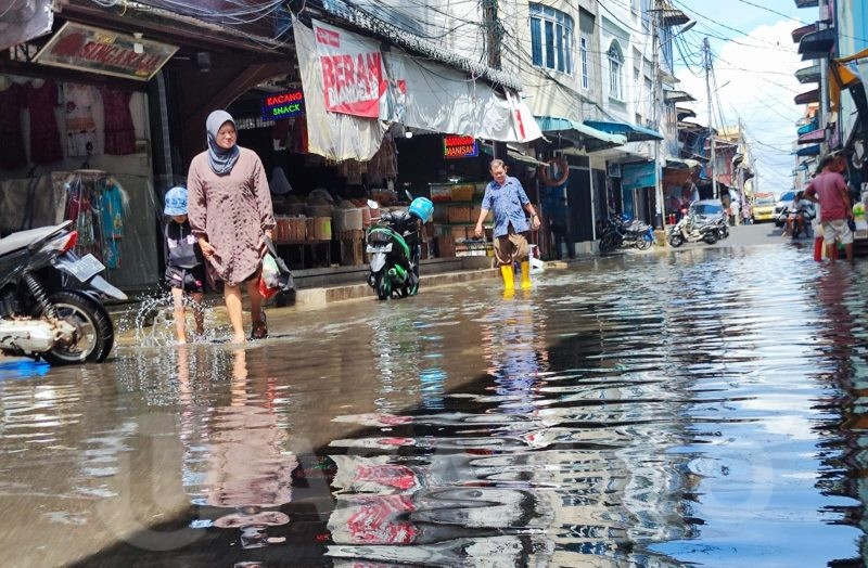 Banjir Rob di Pelantar II Tanjungpinang