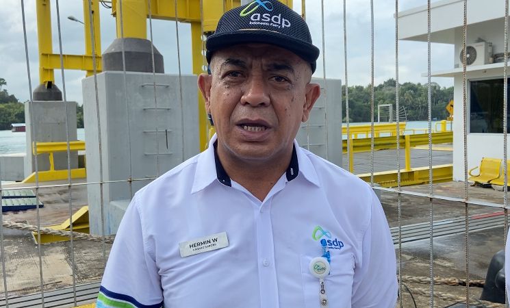 General Manager PT ASDP Telaga Punggur, Hermin Welkis.