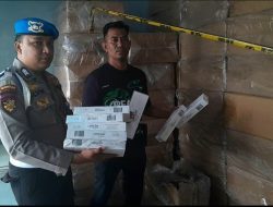 Ditpolairud Polda Kepri Gerebek Gudang Rokok Ilegal di Karimun