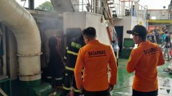 Kapal Roro Mulia Nusantara Terbakar di Pelabuhan Telaga Punggur Batam,  122 Penumpang Selamat 