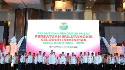 Pengurus PP PBSI 2024-2028 Resmi Dilantik, Fadil Imran Tunjuk Taufik Hidayat Jadi Waketum I