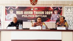 Kasus Narkoba di Wilayah Kabupaten Bintan Meningkat 20 persen