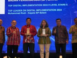 Kepala BP Batam Dinobatkan Top Leader Digital Award 2024