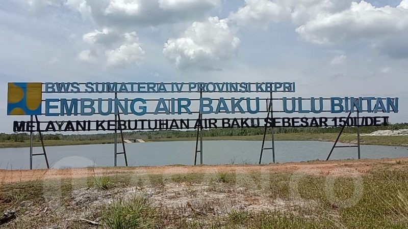 Waduk Embung Air Baku Hulu Bintan