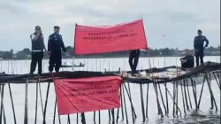 KKP Segel Pagar Laut 30 Km Misterius di Tangerang Banten