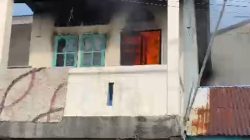 Rumah Sewa Terbakar