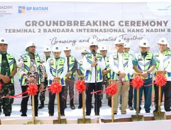 Kepala BP Batam Lakukan Groundbreaking Pembangunan Terminal 2 Bandara Internasional Hang Nadim